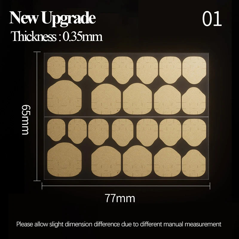 30Pcs Matte Nude Press-On Nails