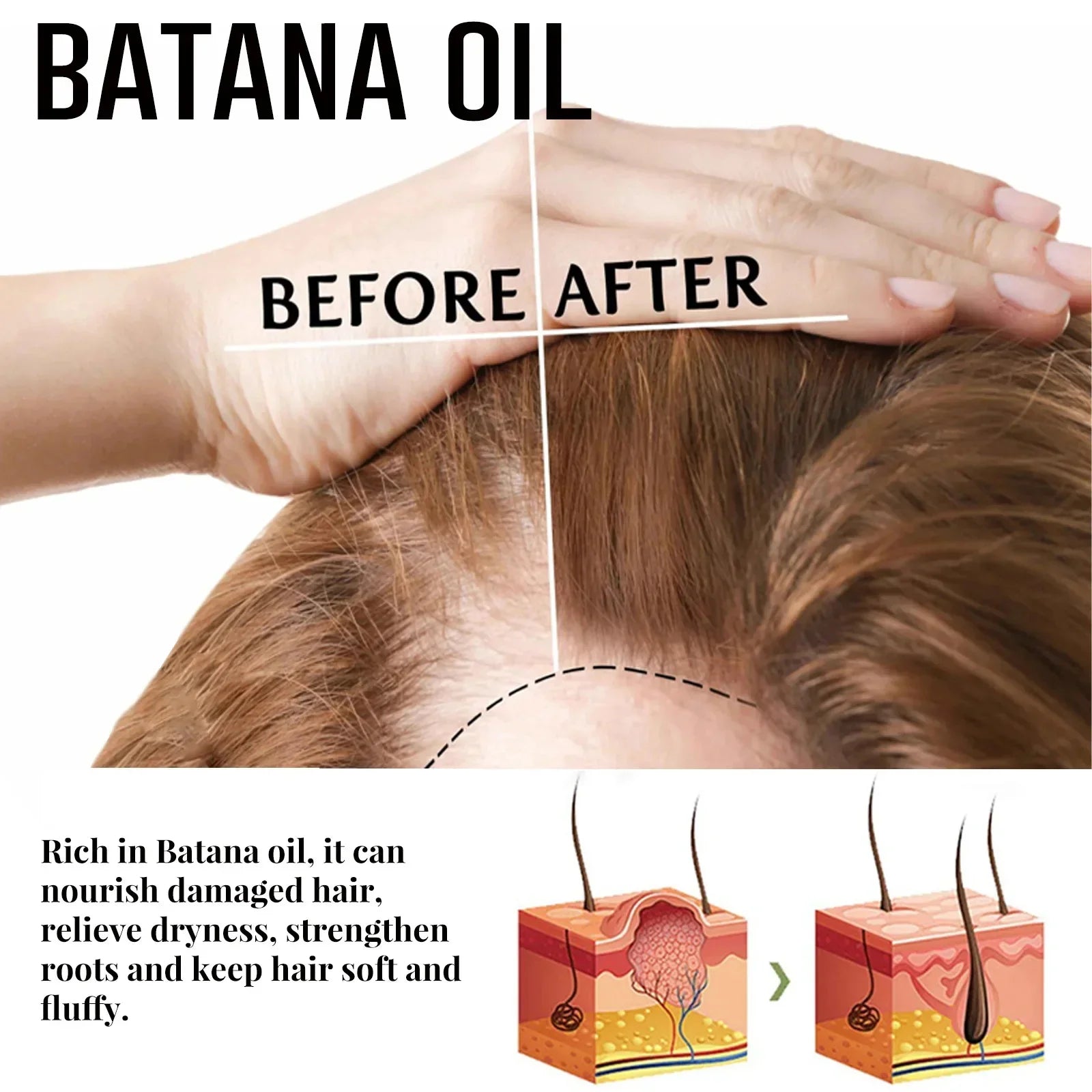 7 Days Batana Hair Growth Serum