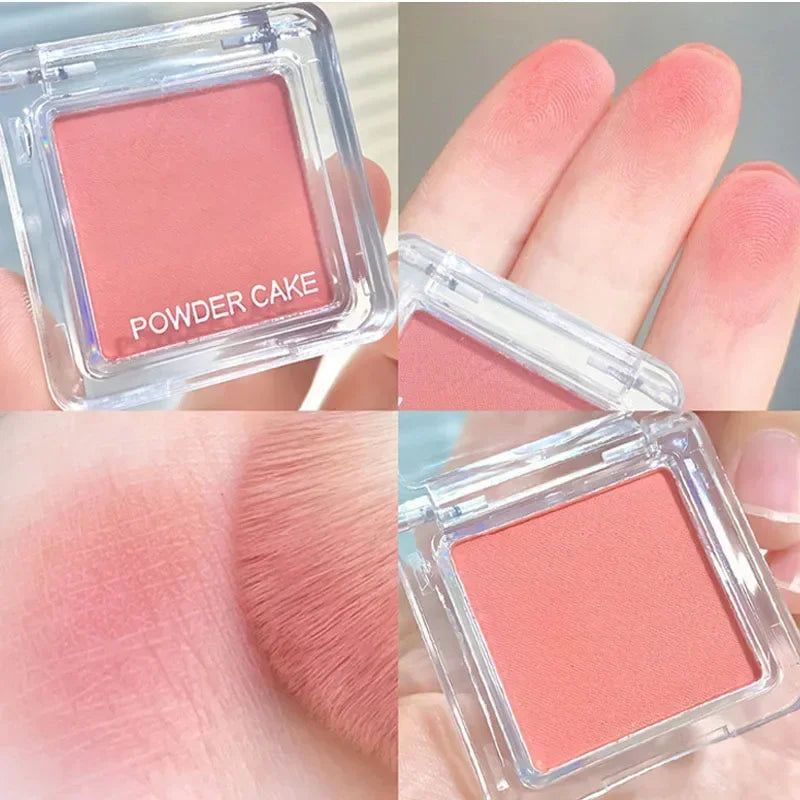 Matte Natural Blush Powder – Waterproof Cheek Tint for Face Contouring (1pc)