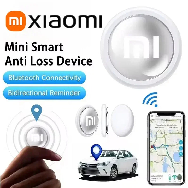 Xiaomi Mini GPS Tracker – Smart Bluetooth Locator with FindMy App for Kids, Pets & Bags