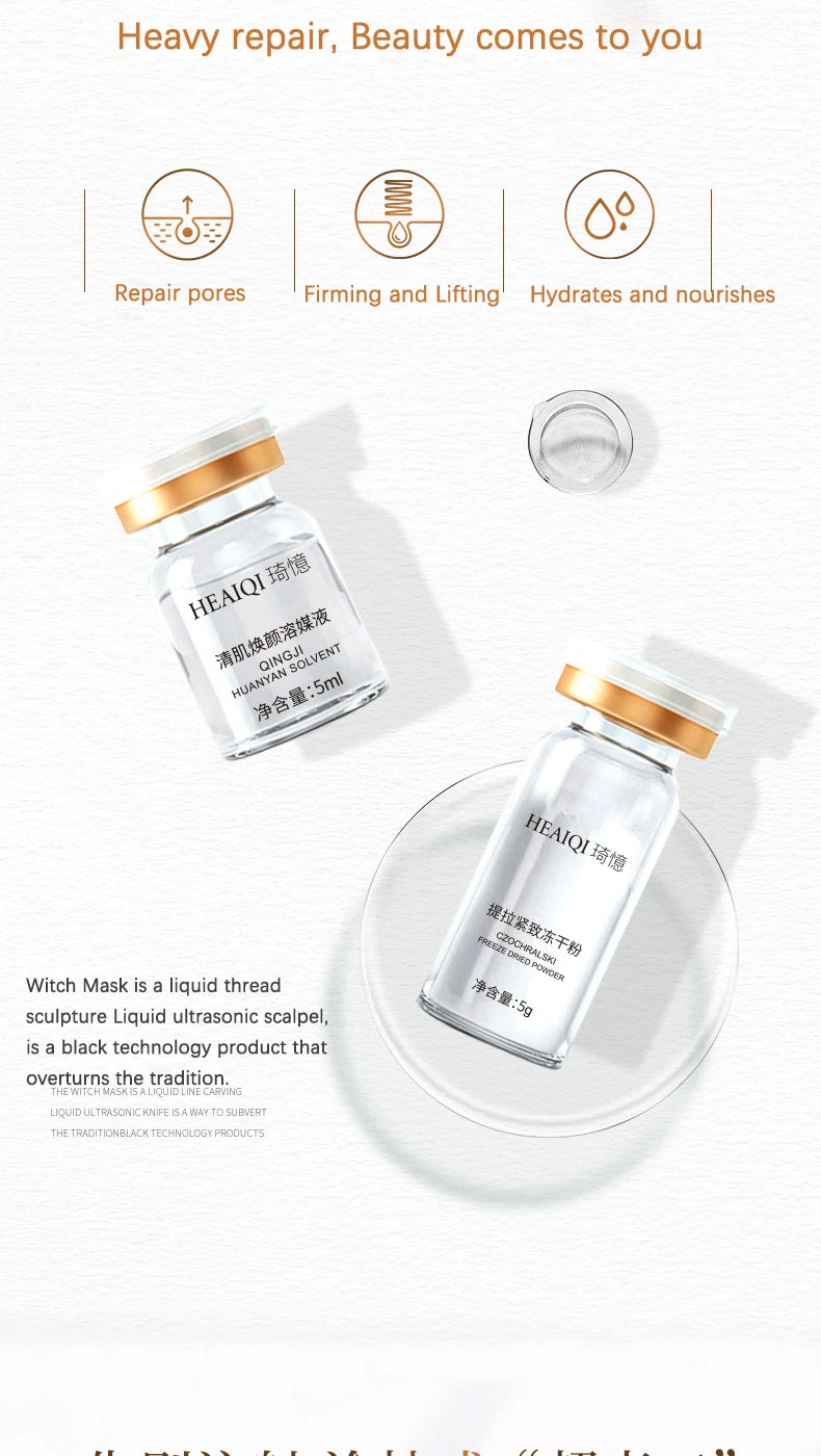 Collagen & Hyaluronic Acid Face Mask – Firming, Whitening & Anti-Wrinkle Care