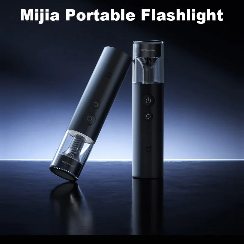 Xiaomi Mijia Multifunctional Flashlight – 1000lm, 3100mAh, IP65 Waterproof