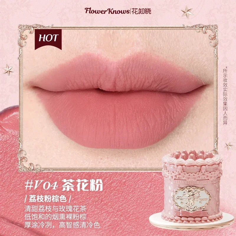 Flowerknows Strawberry Cupid Matte Velvet Lipstick