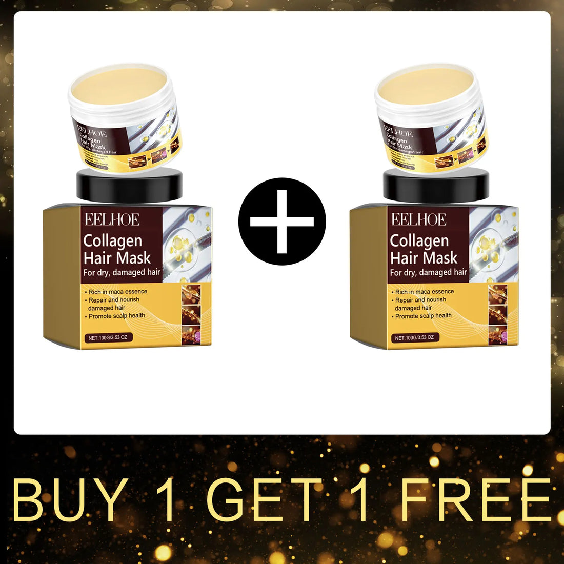 Collagen Deep Conditioning Hair Mask – 100g Moisturizing Repair Treatment