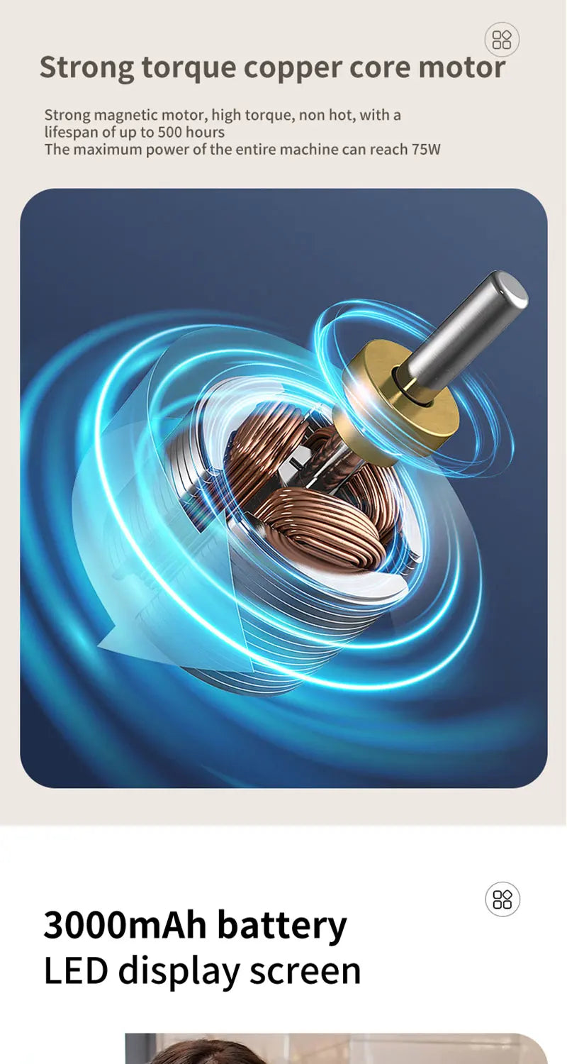 9-in-1 Electric Cleaning Brush – Spin Scrubber for Kitchen & Bathroom