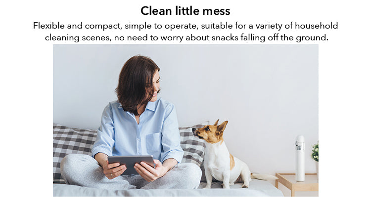 Xiaomi Mijia Portable Handheld Vacuum – Wireless Mini 13000PA Cyclone Cleaner