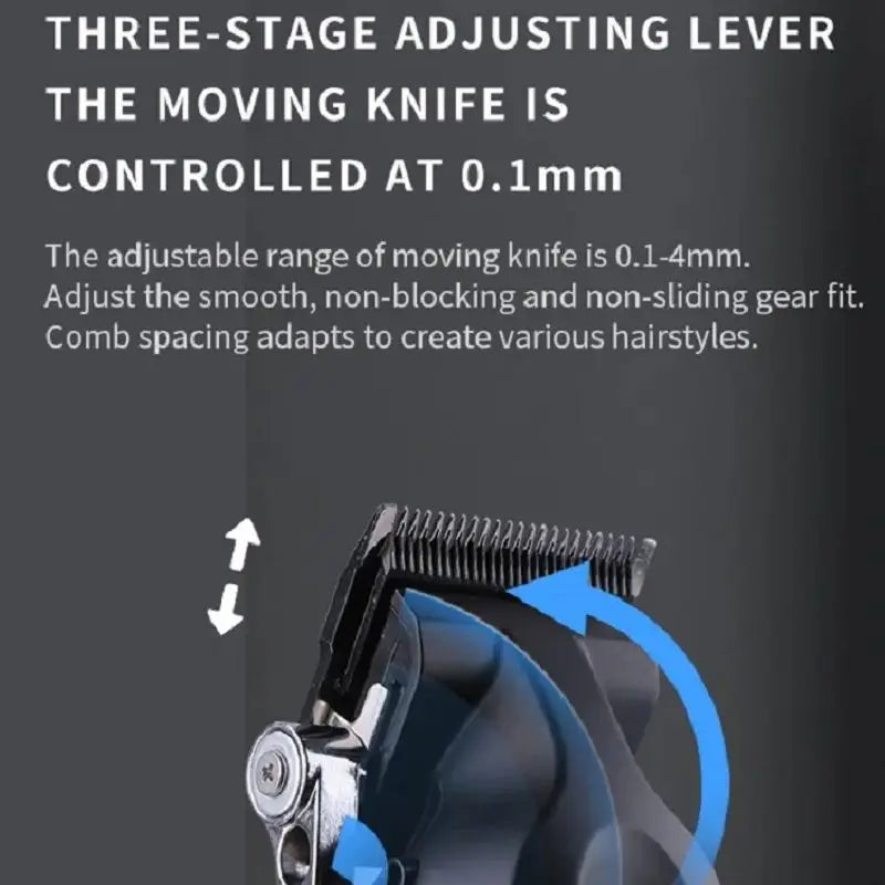 Kemei KM-2296 Cordless Body Hair Trimmer