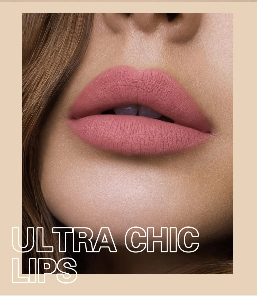 12-Color Matte Liquid Lipstick Kit
