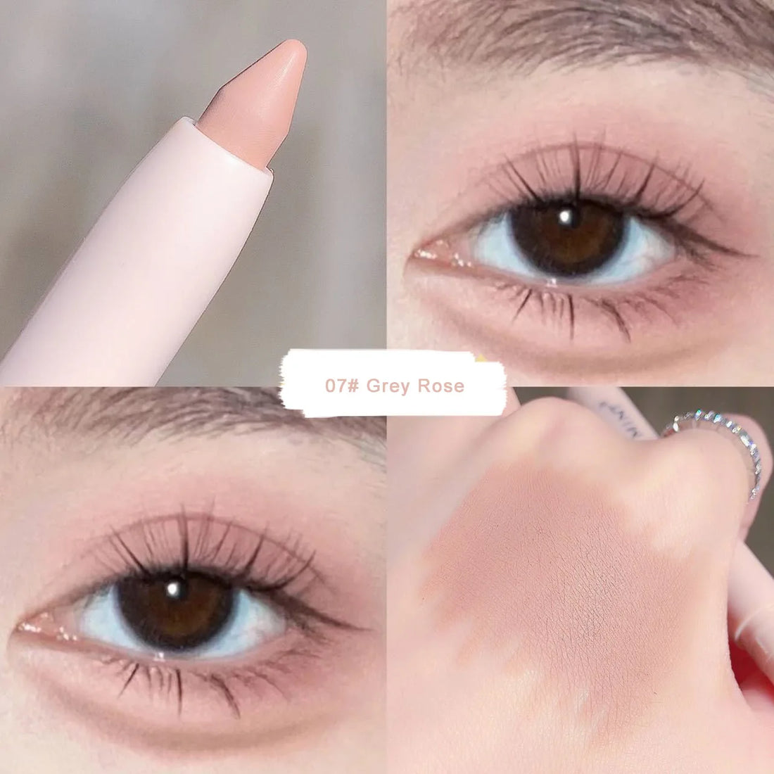 Lying Silkworm Eyeshadow Highlighter Pen – Matte & Pearl Brightening Stick