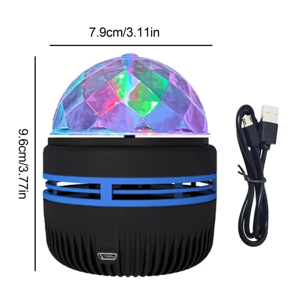 Northern Lights Starry Sky Projector – LED Night Light with Remote & USB