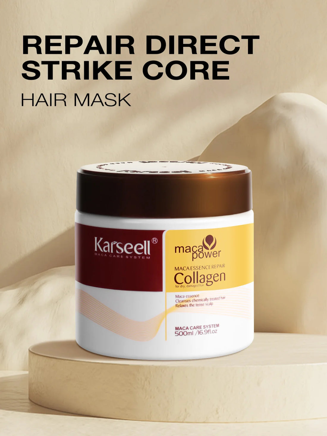 Karseell Collagen Hair Mask with Argan Oil