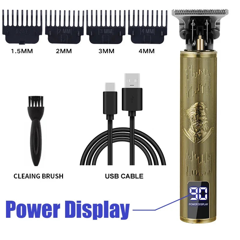 T9 Electric Hair Clipper – Dragon Buddha Beard & Body Trimmer
