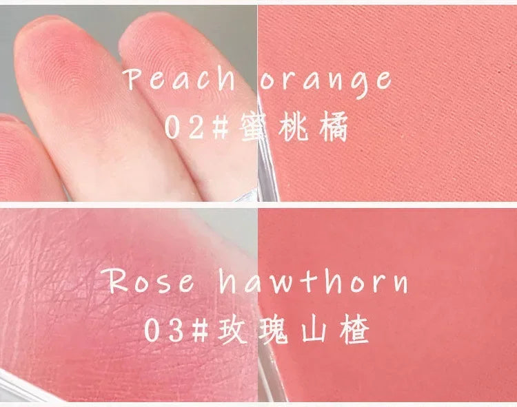 Matte Natural Blush Powder – Waterproof Cheek Tint for Face Contouring (1pc)