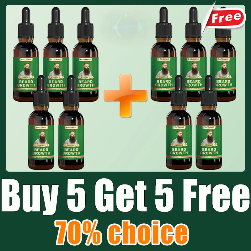 2025 Beard & Hair Growth Essence
