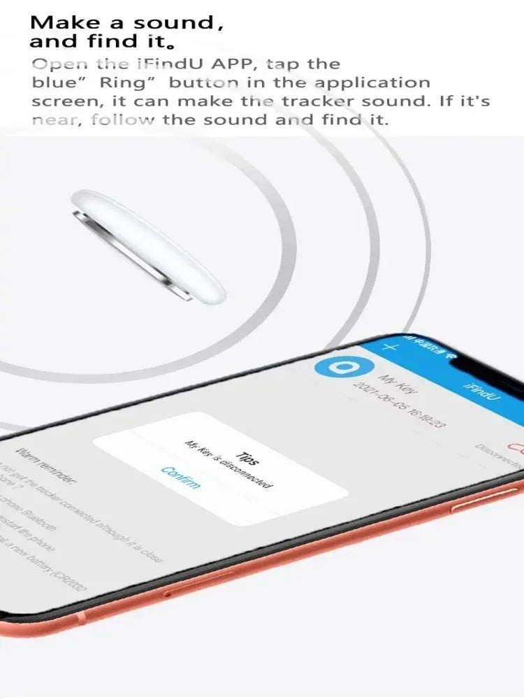 Xiaomi Mini GPS Tracker – Smart Bluetooth Locator with FindMy App for Kids, Pets & Bags