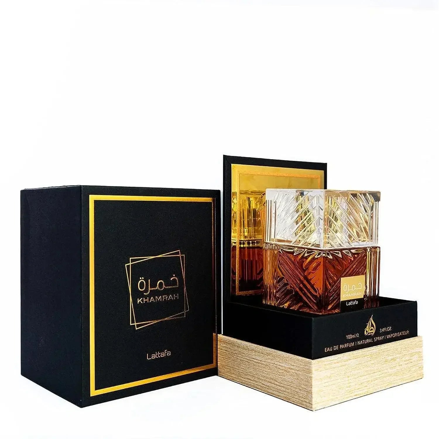 100ml Khamrah for Men – Long-Lasting Arabic Wood Scent Cologne