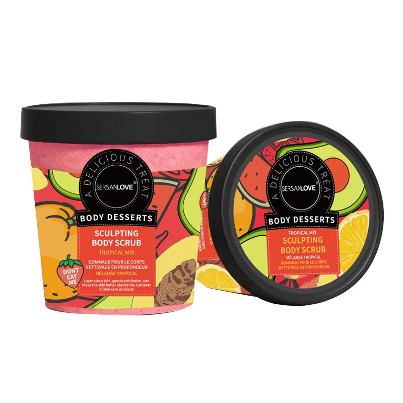 Strawberry Exfoliating Body Scrub Cream