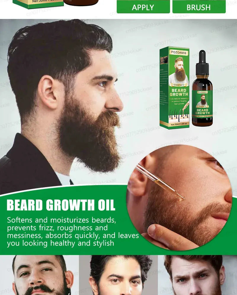 2025 Beard & Hair Growth Essence