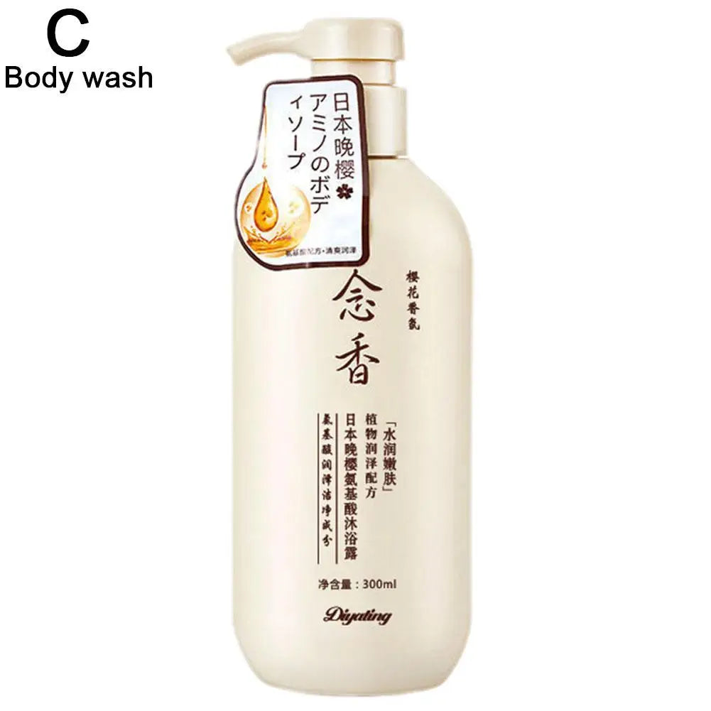 300ml Amino Acid Japanese Fragrant Shampoo & Conditioner Set