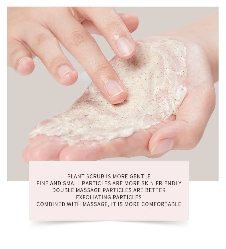Strawberry Exfoliating Body Scrub Cream