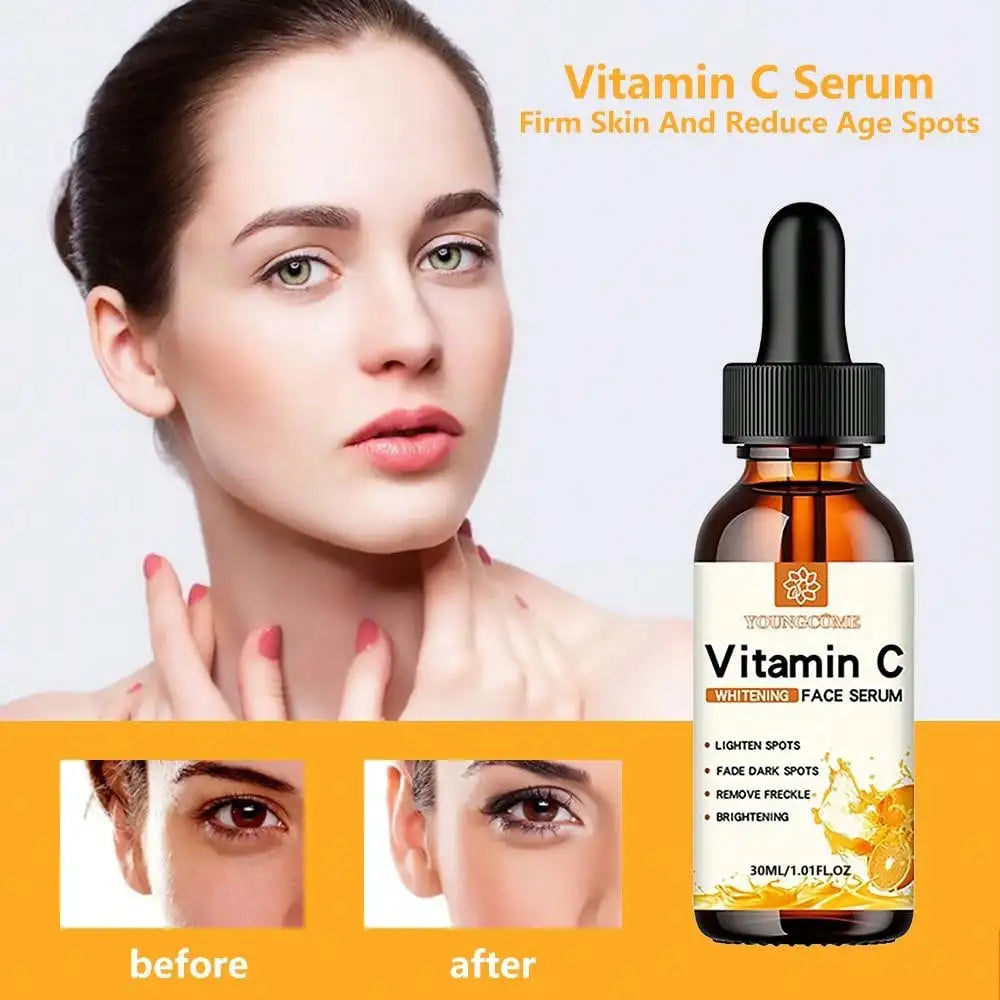 Vitamin C Facial Essence with Hyaluronic Acid – 30ml