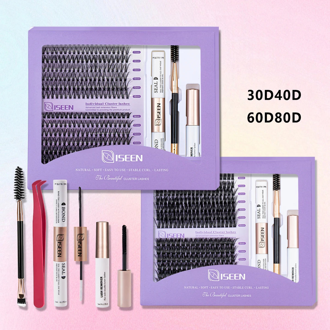 DIY Lash Extension Kit with Clusters & Tools
