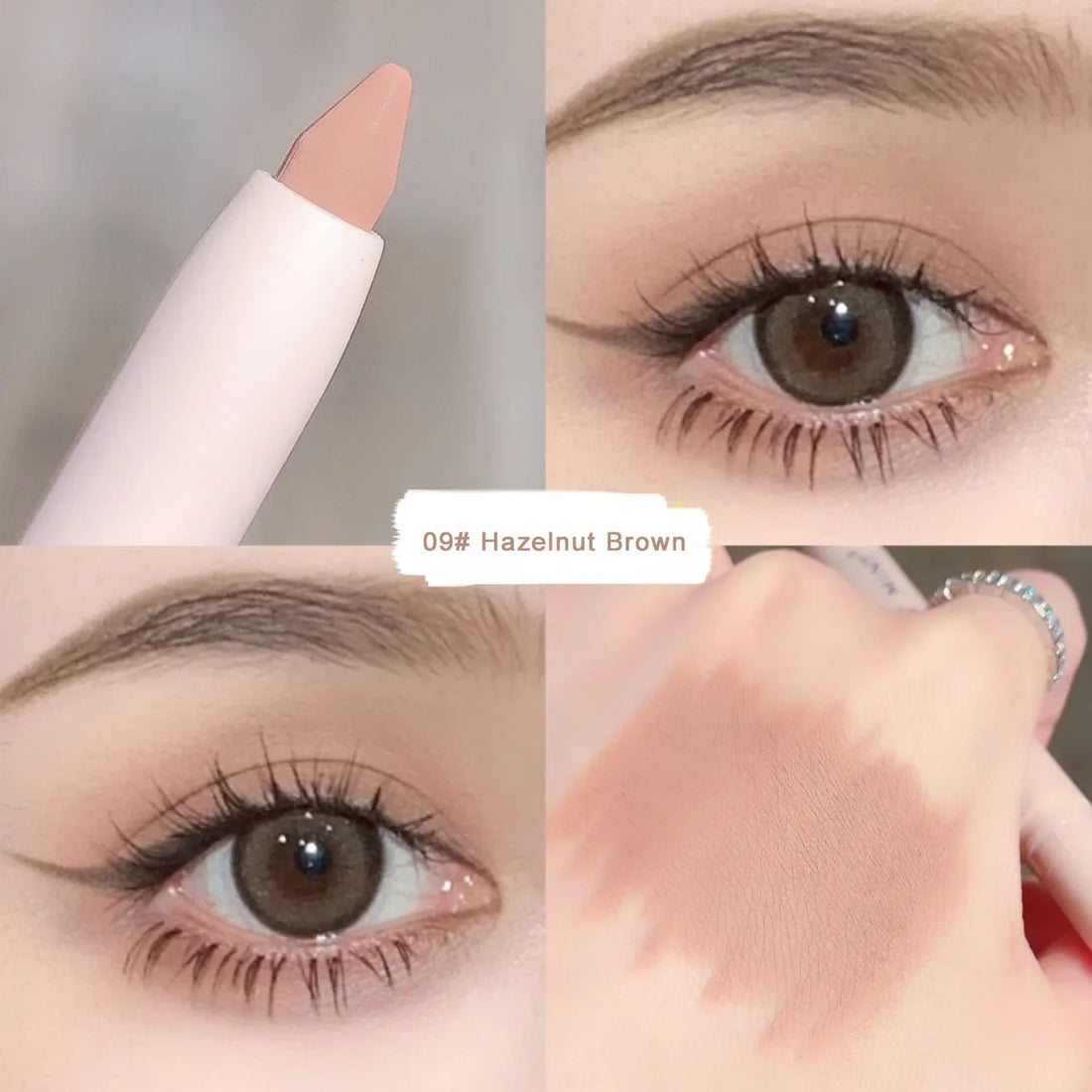 Lying Silkworm Eyeshadow Highlighter Pen – Matte & Pearl Brightening Stick