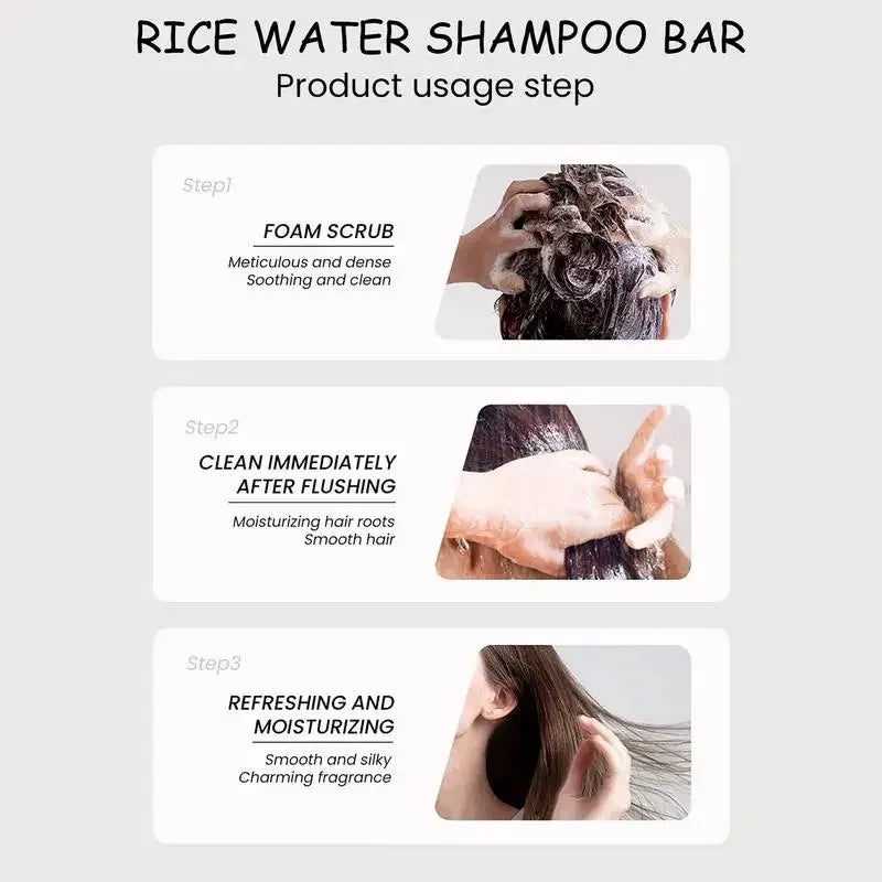 Organic Rice Water Shampoo Bar