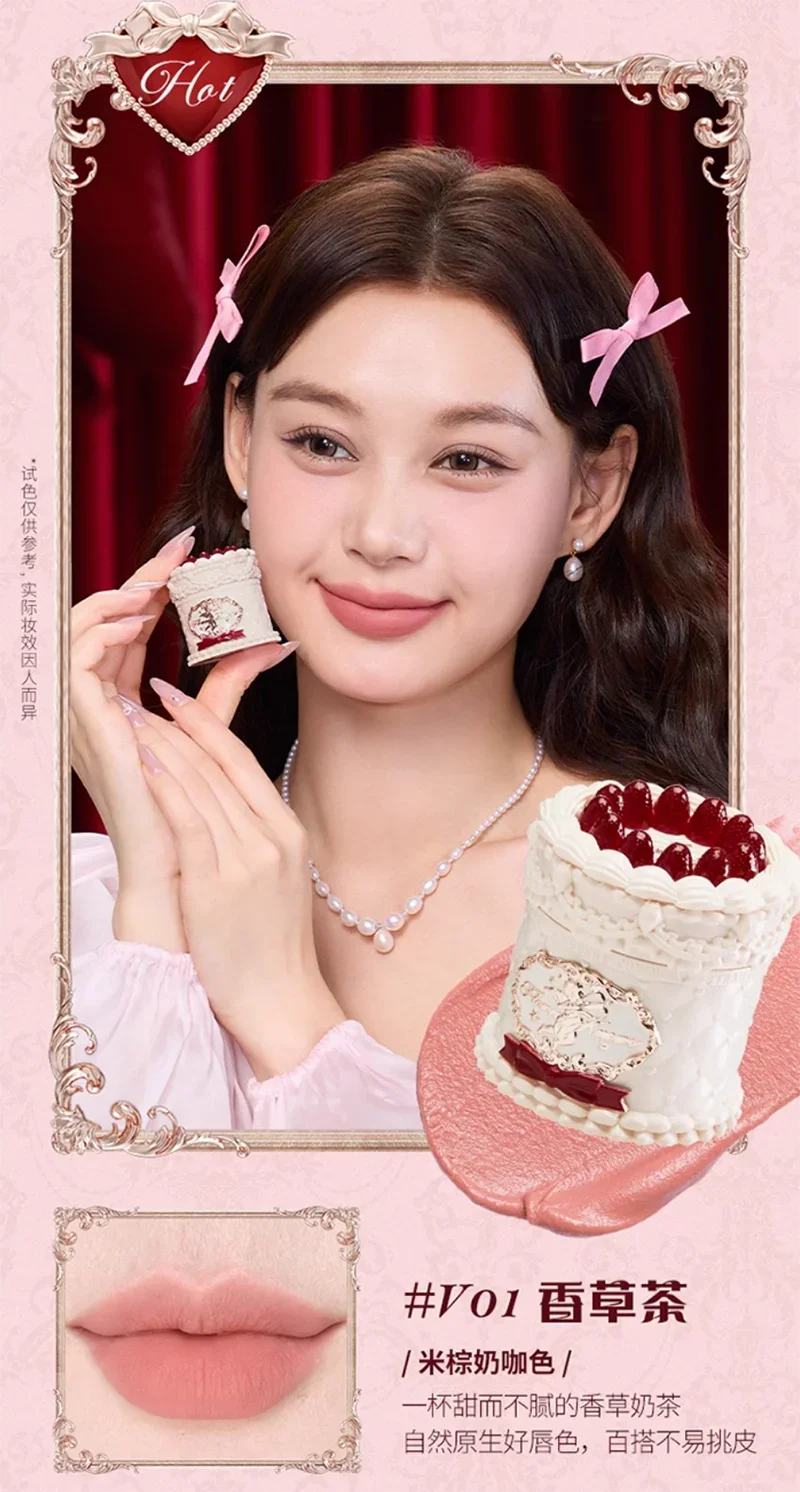 Flowerknows Strawberry Cupid Matte Velvet Lipstick