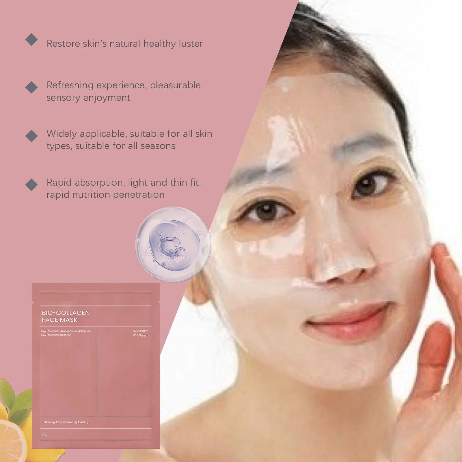 Bio-Collagen Anti-Wrinkle Overnight Face Mask