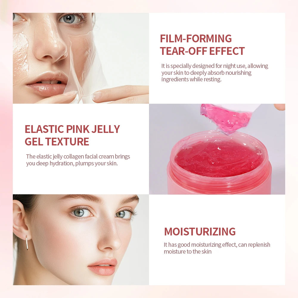 Hydrolyzed Collagen Jelly Peel-Off Facial Mask