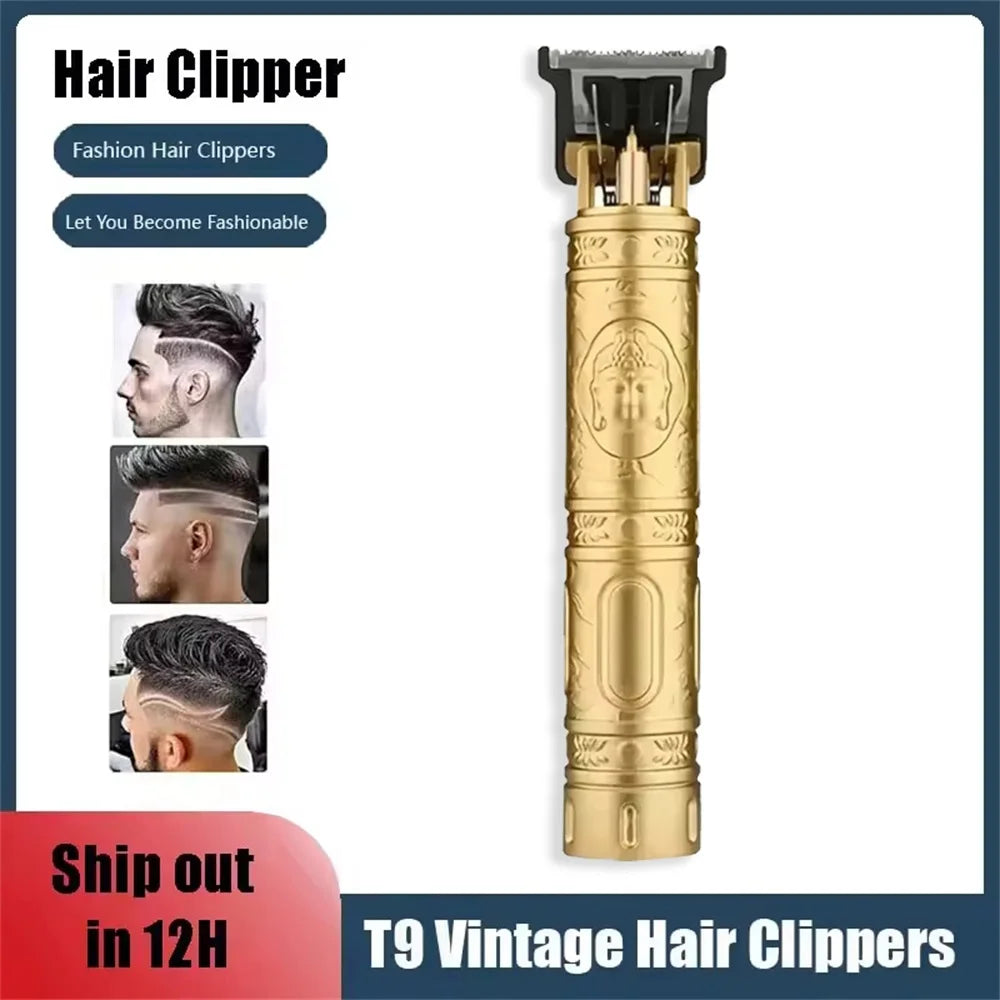 T9 Professional Electric Hair Clipper – Beard Trimmer & Rechargeable Shaver