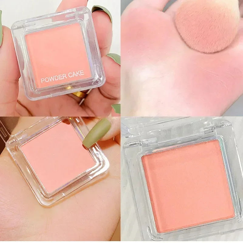 Matte Natural Blush Powder – Waterproof Cheek Tint for Face Contouring (1pc)