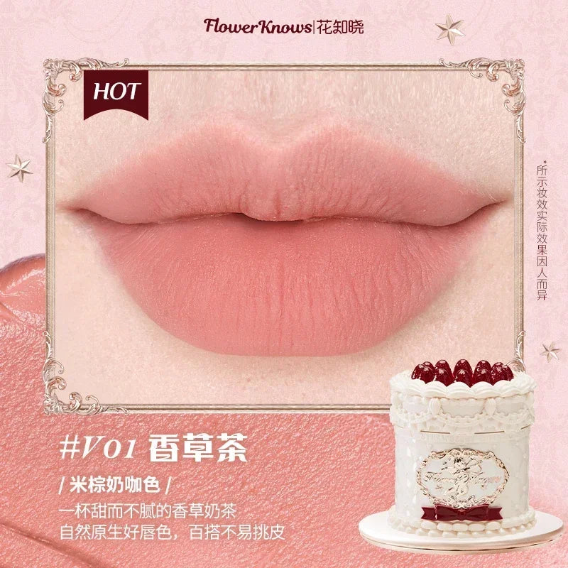 Flowerknows Strawberry Cupid Matte Velvet Lipstick