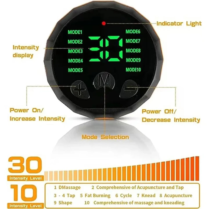 Smart EMS Abdominal Muscle Stimulator Belt