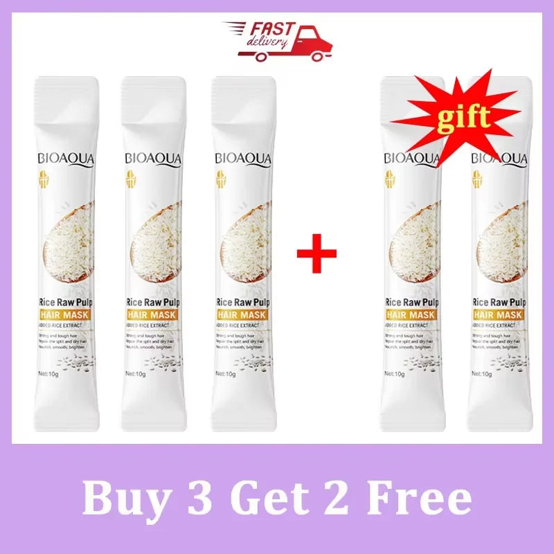 Rice Keratin Hair Mask – 5 Sec Repair