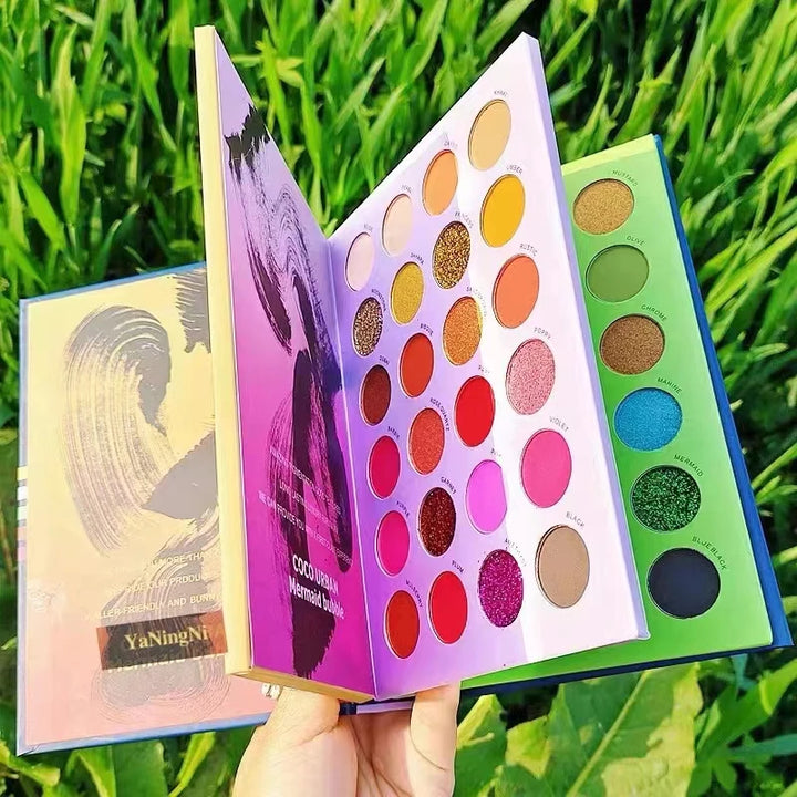 72/60 Colors Eyeshadow Palette – Matte, Glitter & Pearlescent