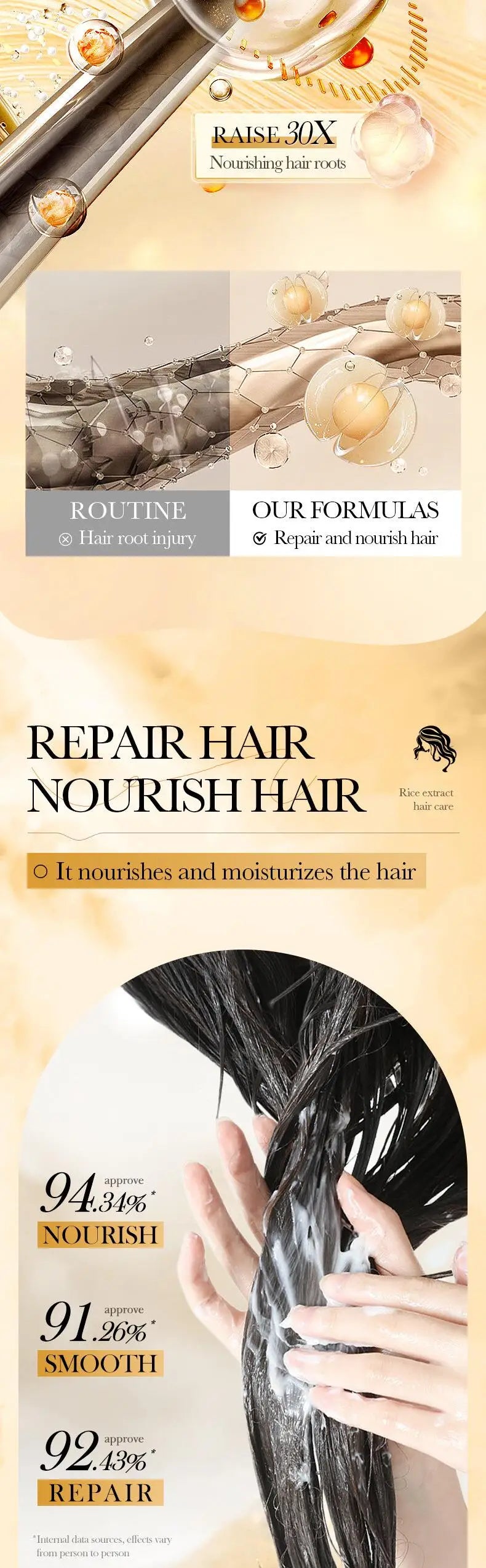 Rice Keratin Hair Mask – 5 Sec Repair