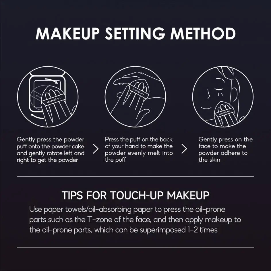 CARSLAN Stay Matte Pressed Powder