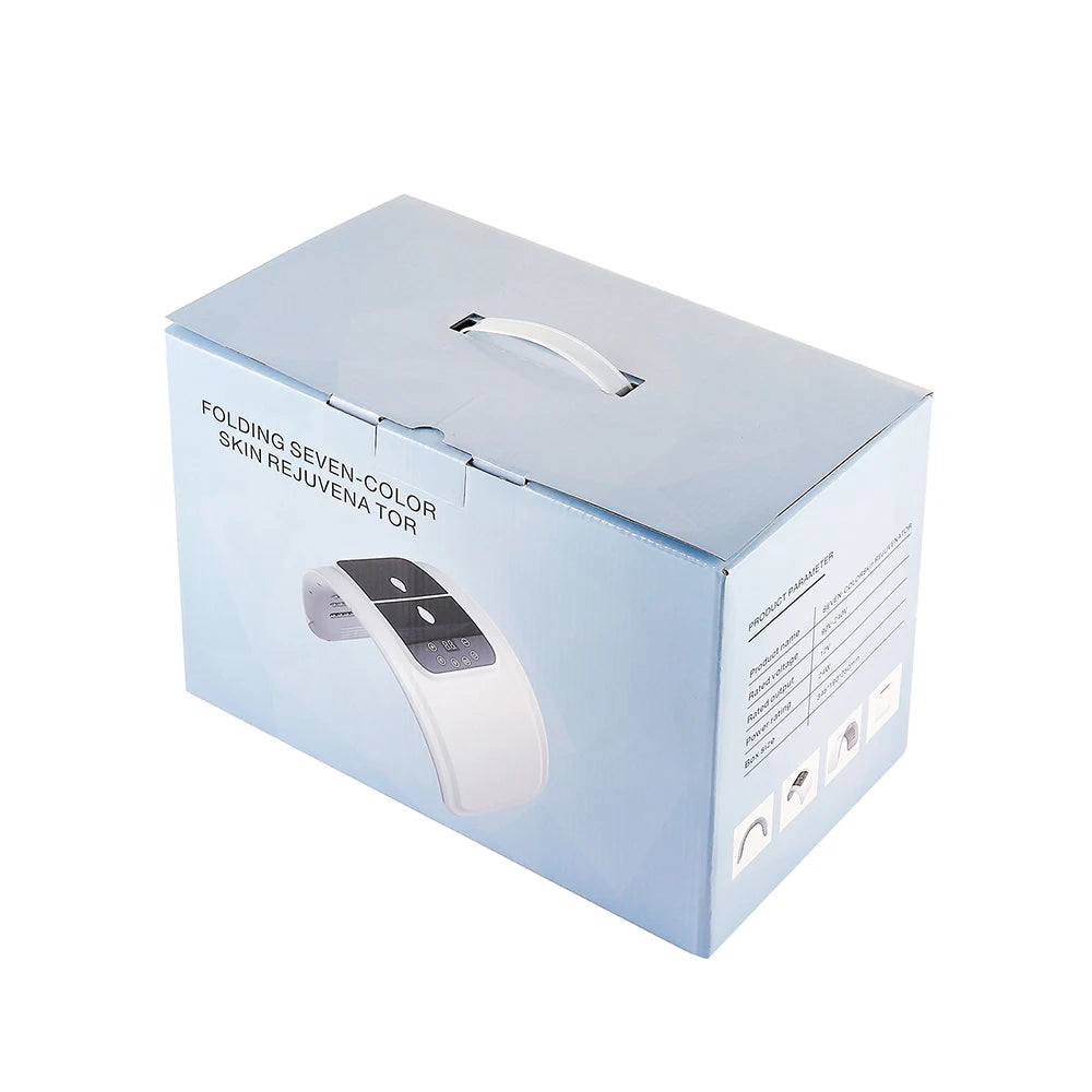 Foreverlily LED Face Mask PDT Machine – 7-Color Photon Therapy with Nano Spray