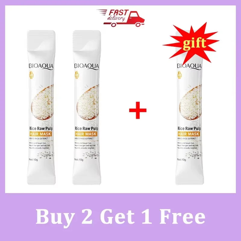 Rice Keratin Hair Mask – 5 Sec Repair