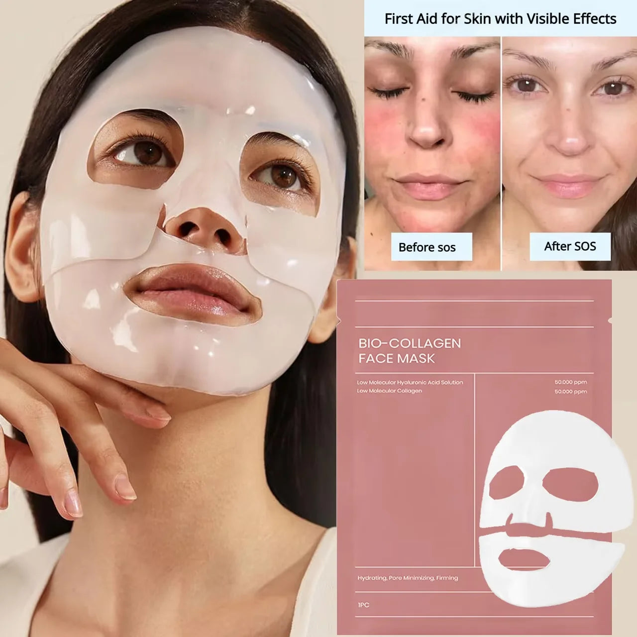 Bio-Collagen Anti-Wrinkle Overnight Face Mask