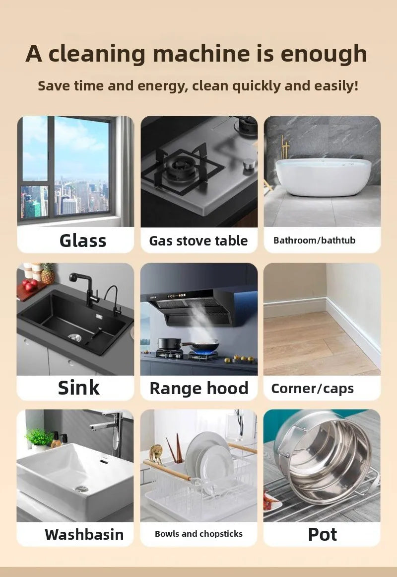 Multifunctional Electric Cleaning Brush – Wireless Household Scrubber