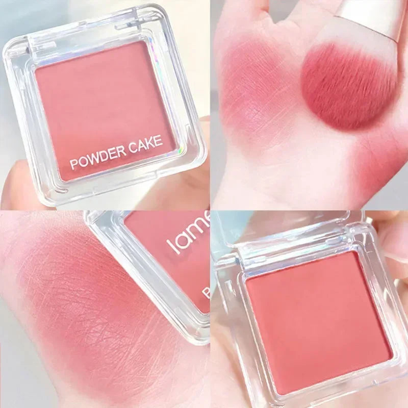 Matte Natural Blush Powder – Waterproof Cheek Tint for Face Contouring (1pc)