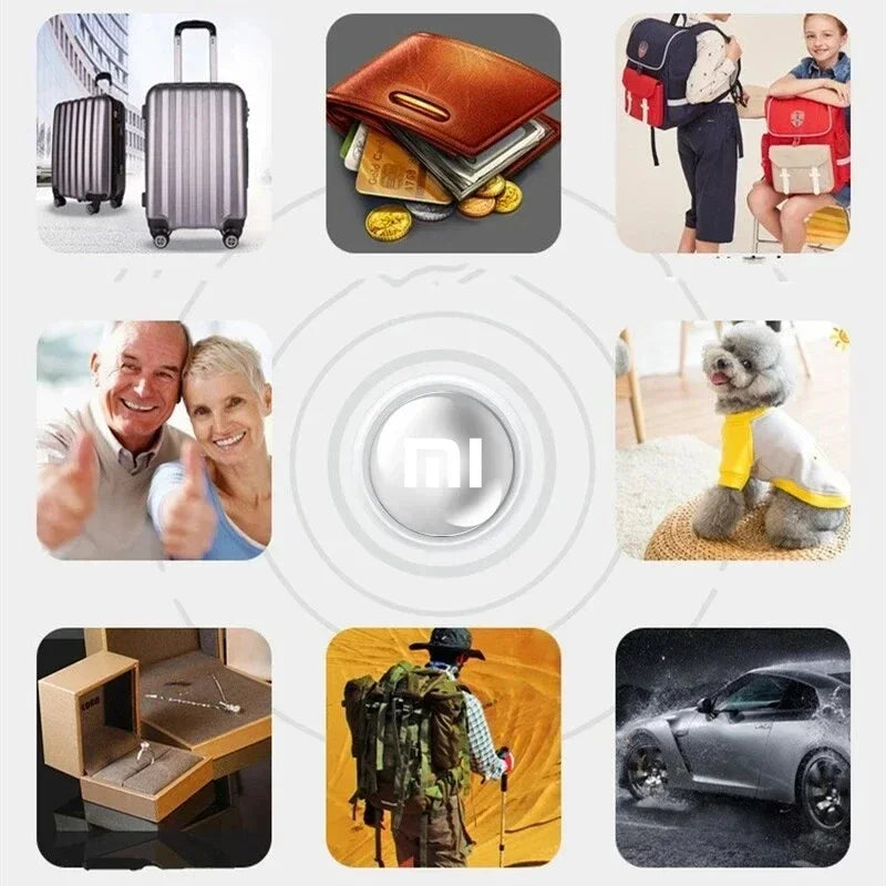Xiaomi Mini GPS Tracker – Smart Bluetooth Locator with FindMy App for Kids, Pets & Bags