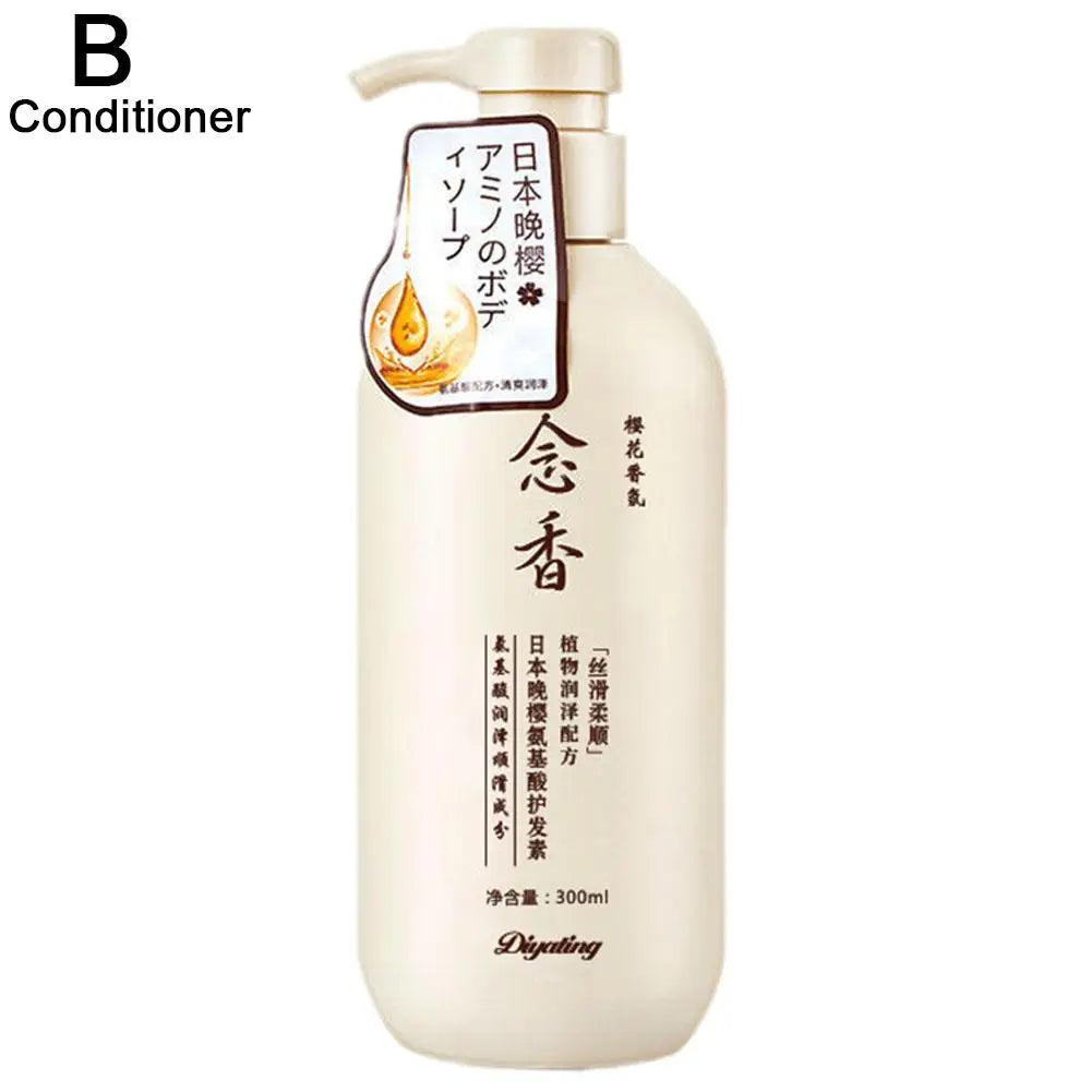 300ml Amino Acid Japanese Fragrant Shampoo & Conditioner Set