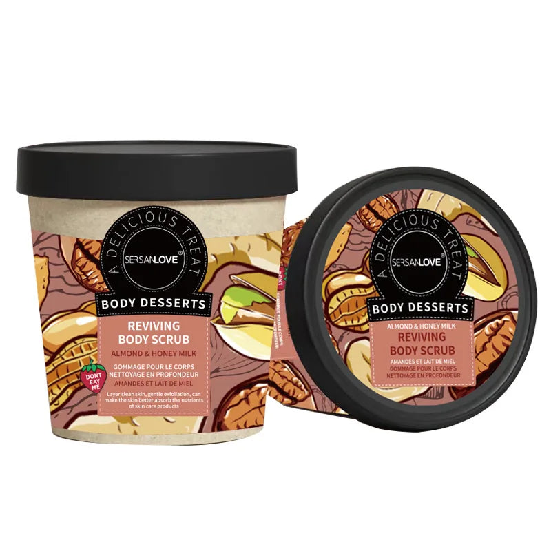 Strawberry Exfoliating Body Scrub Cream