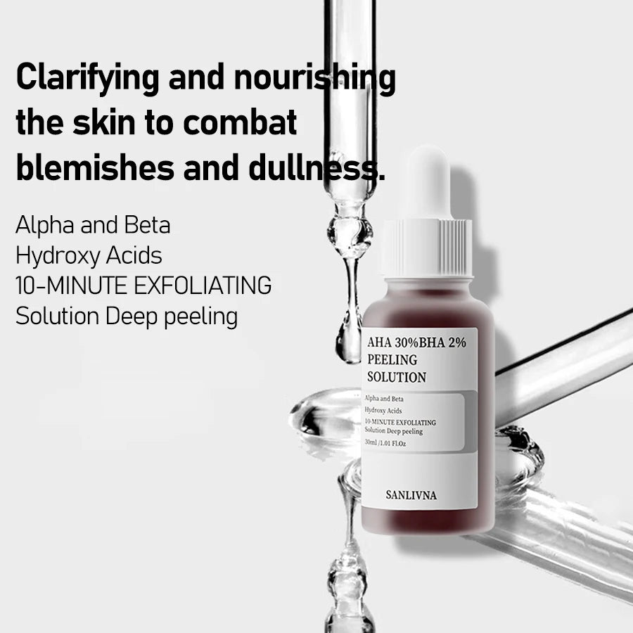 AHA BHA Niacinamide & Peptide Face Serum Set