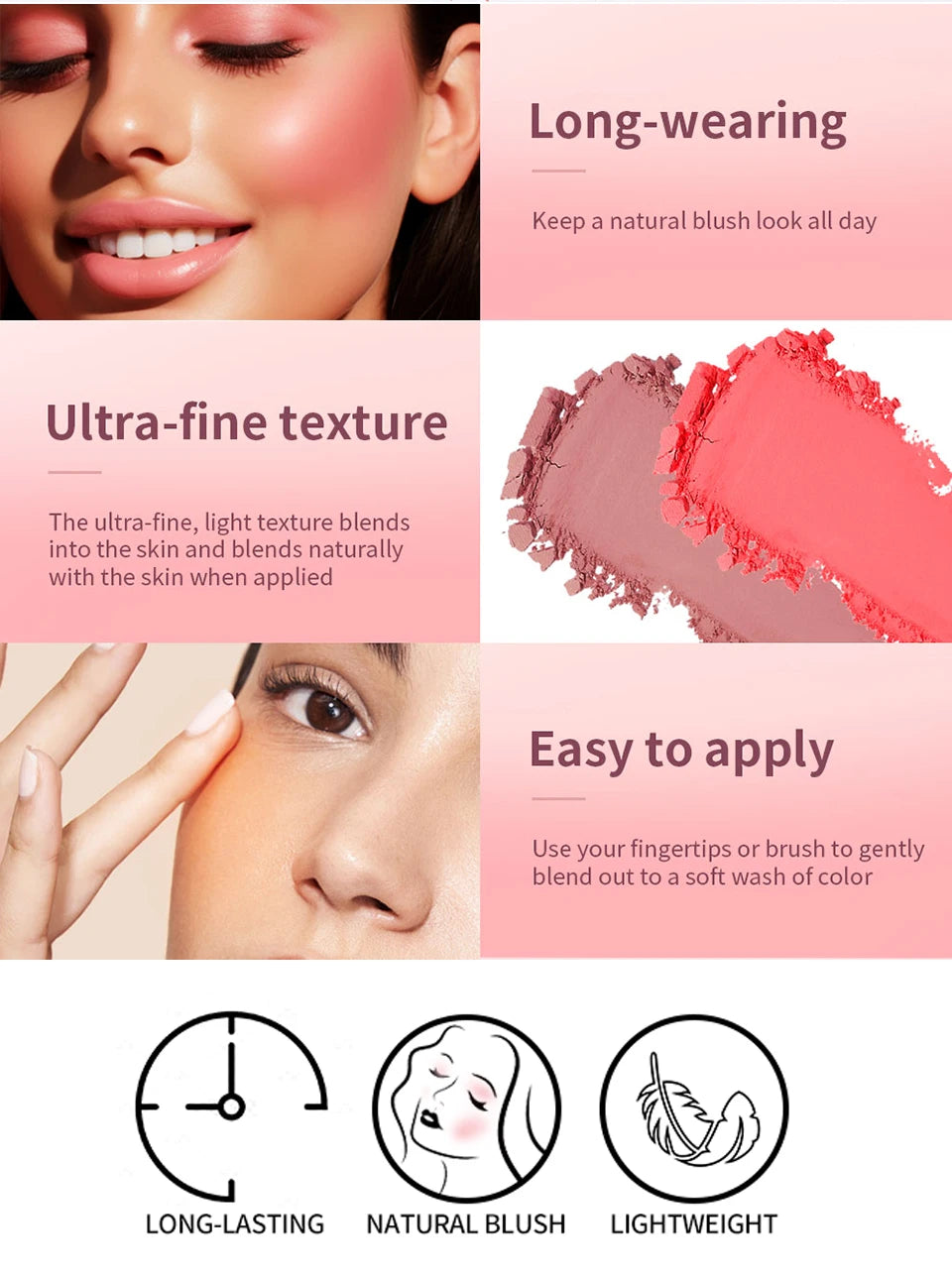 Matte Natural Face Blusher