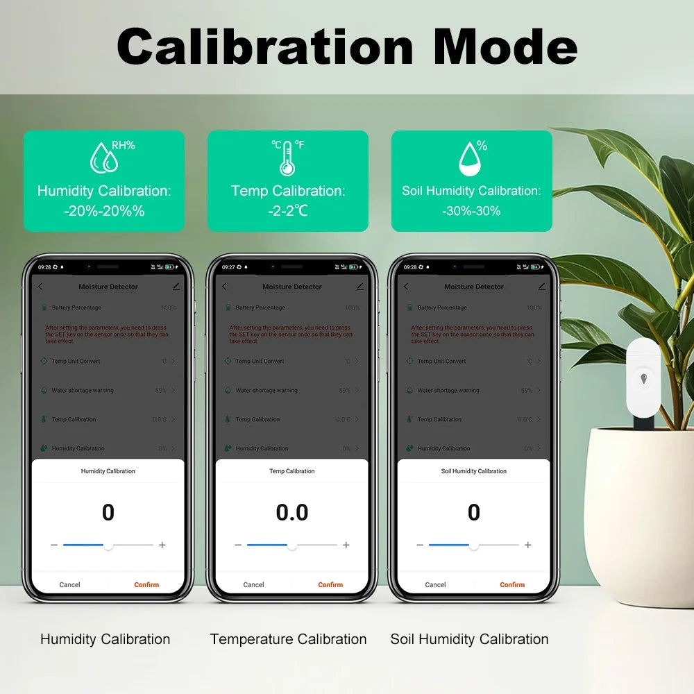 Zigbee Soil Moisture Sensor – Smart Plant Monitor with App & Voice Control